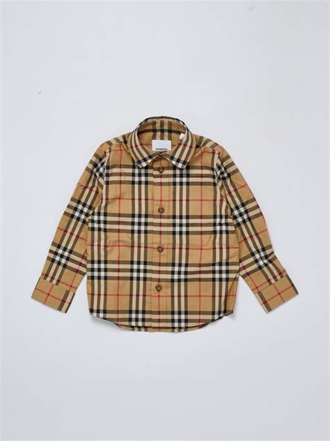 camicia bambino burberry bianca|Camicie per neonato di Burberry Kids: moda bambino su .